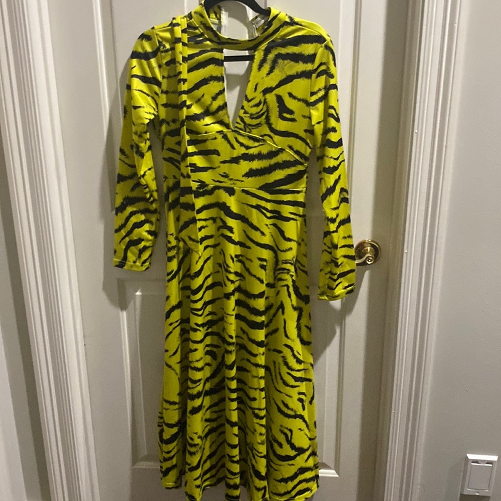 Animal print dress - brand new -never worn